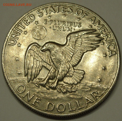 1 доллар США 1972 Орёл. - 1 доллар США 1972 Орёл - 1