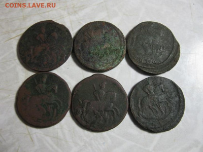 лот денги Елизаветы 1758-60 - IMG_2176.JPG