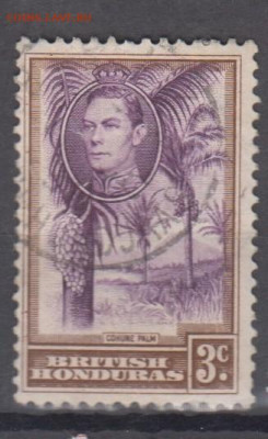 Колонии Британский Гондурас 1938 1м 3ц до 30 11 - 669