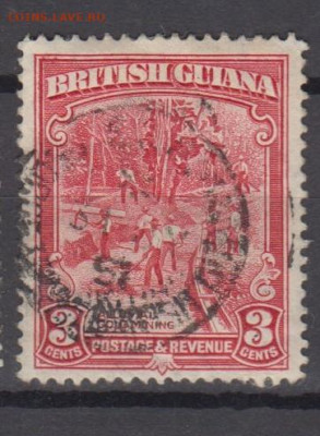 Колонии 1934 Британская Гвиана 1м 3ц до 30 11 - 678