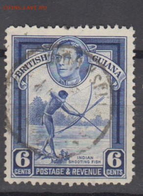 Колонии 1938 Британская Гвиана 1м 6ц до 30 11 - 681