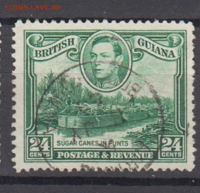 Колонии 1938 Британская Гвиана 1м 24ц до 30 11 - 682