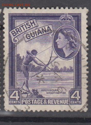Колонии 1954 Британская Гвиана 1м 4ц до 30 11 - 684