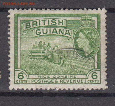 Колонии 1954 Британская Гвиана 1м 6ц до 30 11 - 685