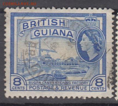 Колонии 1954 Британская Гвиана 1м 8ц до 30 11 - 686