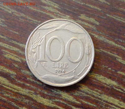 ИТАЛИЯ - 100 лир ГОЛОВА ДЕВУШКИ до 3.12, 22.00 - Италия 100 лир 1994