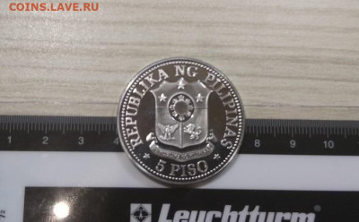5 писо Филлипины 1975 год Пруф - 31