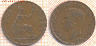 Великобритания 1 пенни 1940 г., до 3.12.2019 г. 22.00 по Мос - Великобритания 1 пенни 1940  7441