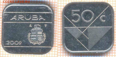 Аруба 50 центов 2009 г. , до 3.12.2019 г. 22.00 по Москве - Аруба 50 центов 2009  7442