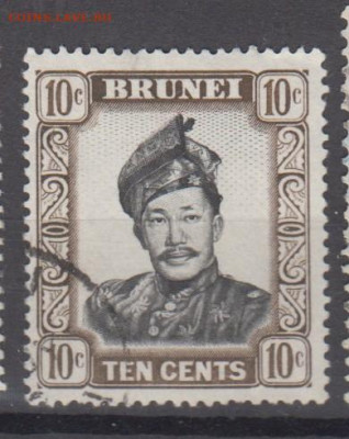 Колонии Бруней 1952 1м 10ц до 01 12 - 701