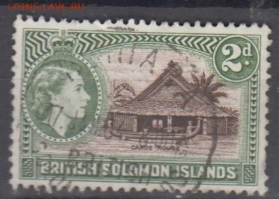 Колонии Британские Соломоновы острова 1956 1м 2д до 01 12 - 707