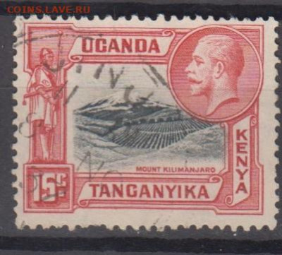 Колонии Кения Уганда Танзания 1935 1м 15ц до 01 12 - 715
