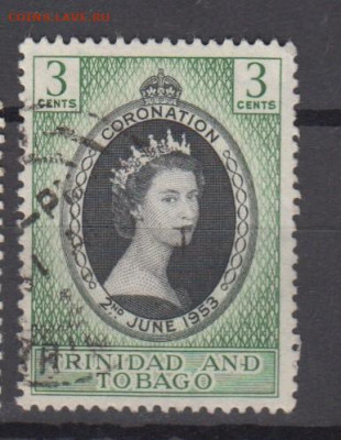Колонии Тринидад и Тобаго 1953 1м 3ц до 01 12 - 722