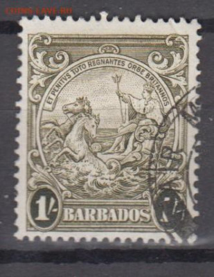Колонии Барбадос 1938 1м 1ш до 03 12 - 757