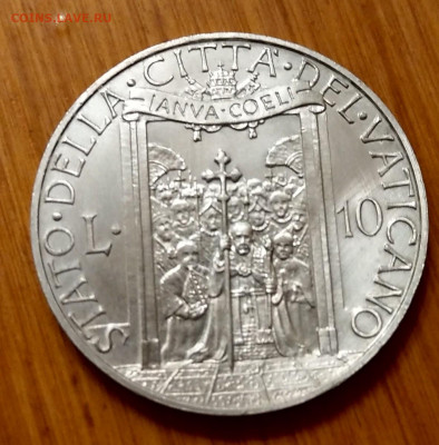 Ватикан 10 лир 1950 до 22-00 03.12 - IMAG4598~2