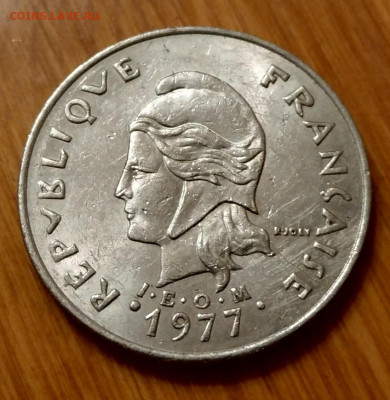Новые Гебриды 20 франков 1977 до 22-00 03.12 - IMAG4606~2