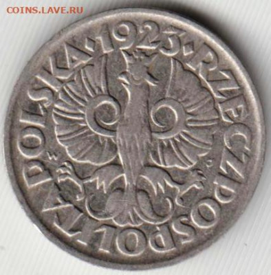 Польша 10 грошей 1923 г. до 24.00 05.12.19 г. - 023