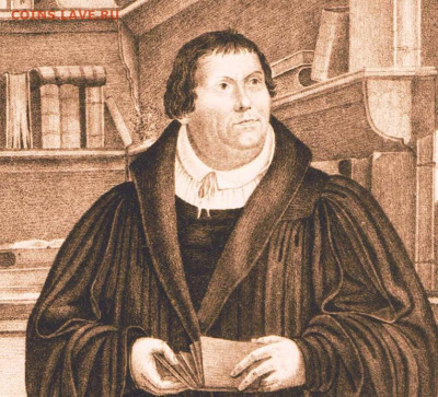 С РУБ. ТРЕТИЙ РЕЙХ 2 марк 1933г. МАРТИН ЛЮТЕР до 5.12 в 22 - martinlutherengraving