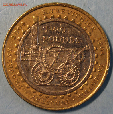 С РУБ.БРИТАНИЯ 2 фунта 2004г.ПАРОВОЗ до 5.12 в 22-00 - IMG_8442.JPG