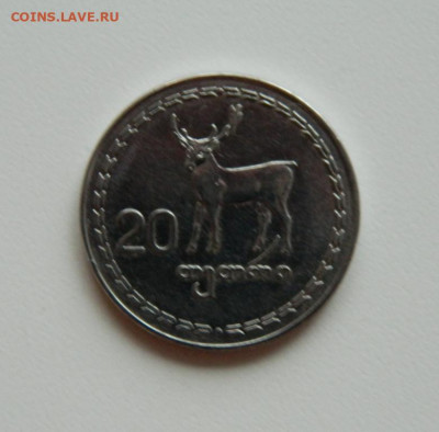 Грузия 20 тетри 1993 г. (Фауна). до 05.12.2019 - DSCN9934.JPG