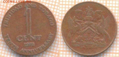 Тринидад и Тобаго 1 цент 1972 г., до 5.12.2019 г. 22.00 по - Тринидад и Тобаго 1 цент 1972 7506