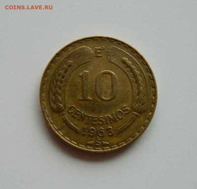 Чили 10 сентесимо 1963 г. (Кондор). до 05.12.19 - DSCN9876.JPG