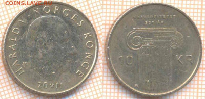 Норвегия 10 крон 2011 г. 200 лет, до 5.12.2019 г. 22.00 по М - Норвегия 10 крон 2011  7521