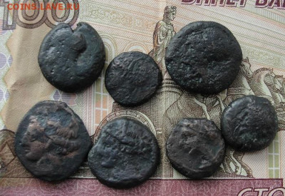 бывшие карфагенские и сицилийские монеты - 1