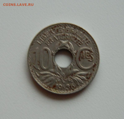 Франция 10 сантимов 1936 г. до 05.12.2019 - DSCN9880.JPG