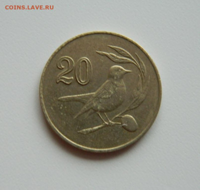 Кипр 20 центов 1985 г. (Фауна). до 05.12.19 - DSCN9889.JPG