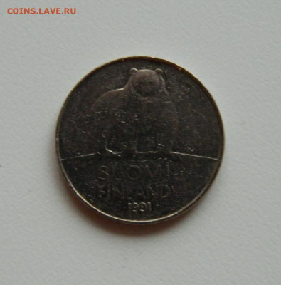 Финляндия 50 пенни 1991 г. (Фауна) до 05.12.19 - DSCN9937.JPG