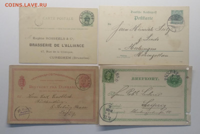 Почт.карточки Бельгии,Германии,Дании и Швеции 1882-1899 г.г. - IMG_20191201_110956