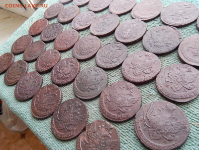Погодовка пятаков Екатерины 2 1763-1796 ЕМ, цена фикс - pog2-6