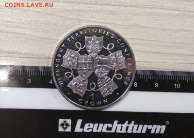 Гибралтар- 1 крона 1993 года	Фикс. - 39