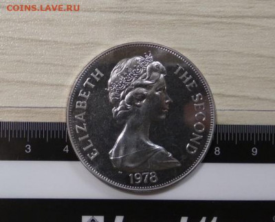 Остров Вознесения -1 крона 1978 год	Фикс - 43