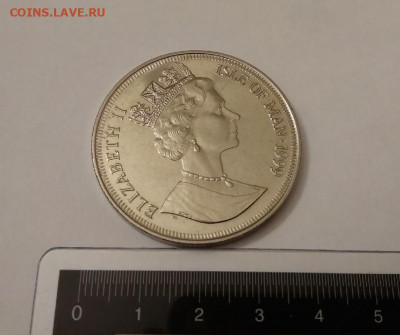 остров Мэн - 1 крона 1999 год   Фикс - 11