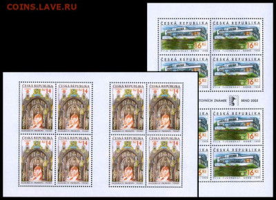 Чехия 2005. Mi 428-429. Достопримечательности нашего края. 2 МЛ - 650 рублей. - 428-429 МЛ