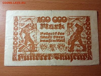 Нотгельд Obersausen 100 000 марок 1923 - IMG_20191117_205803