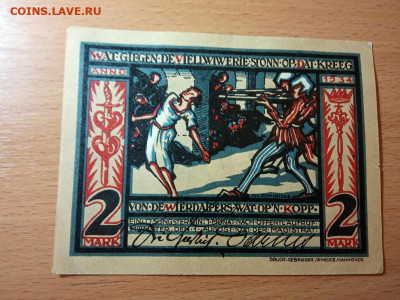 Нотгельд Munster 2 марки 1921 - IMG_20191117_210949