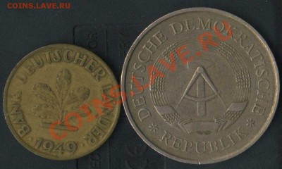 юбилейная Германия и 10 пф.1949 на оценку. - img024