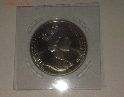 Гибралтар -1 крона UNC 1990 год   Фикс - 20191202_132457