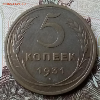 5 копеек 1931. До 6.12.19 в 22.00 - 20191202_133508