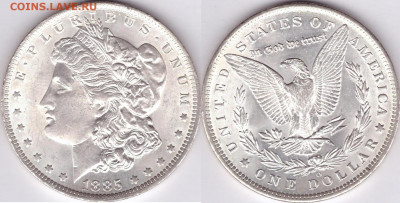 Доллары Моргана США 1984-О, 1985-О, 1921. Оценка - 1885-scan