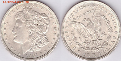 Доллары Моргана США 1984-О, 1985-О, 1921. Оценка - 1921-scan
