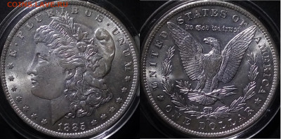 Доллар Моргана 1885-О окончание 7.12.19 22.15 мск - morgan 1985-O