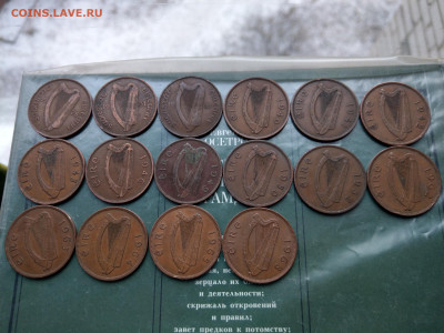 Ирландия 1 пенни погодовка с 1928 ФИКС до 04.12 - IMAG4743