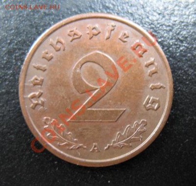 Третий рейх, 1939 г, 2 пф, до 09.08 в 21-00 мск - 29 2 пф а