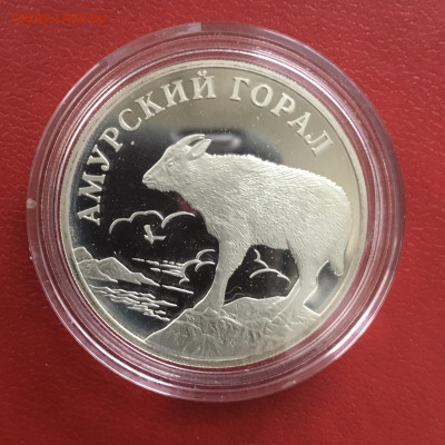 1 рубль 2002 года  Амурский горал.До 09.12.19 в 22-00 МСК - 47CA5E0D-FF31-46ED-A498-D860A1921FB9