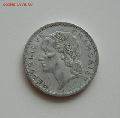 Франция 5 франков 1947 г. до 09.12.19 - DSCN9980.JPG