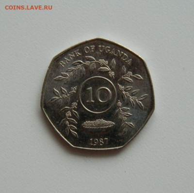 Уганда 10 шиллингов 1987 г. (без обращения). до 09.12.19 - DSCN0006.JPG